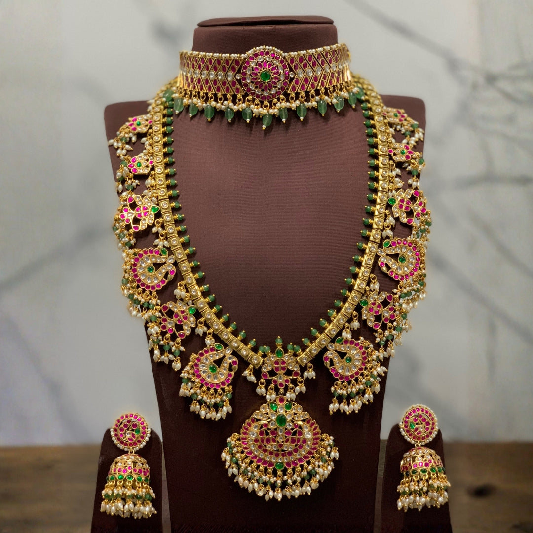 Jadau Kundan Bridal Jewelry Set