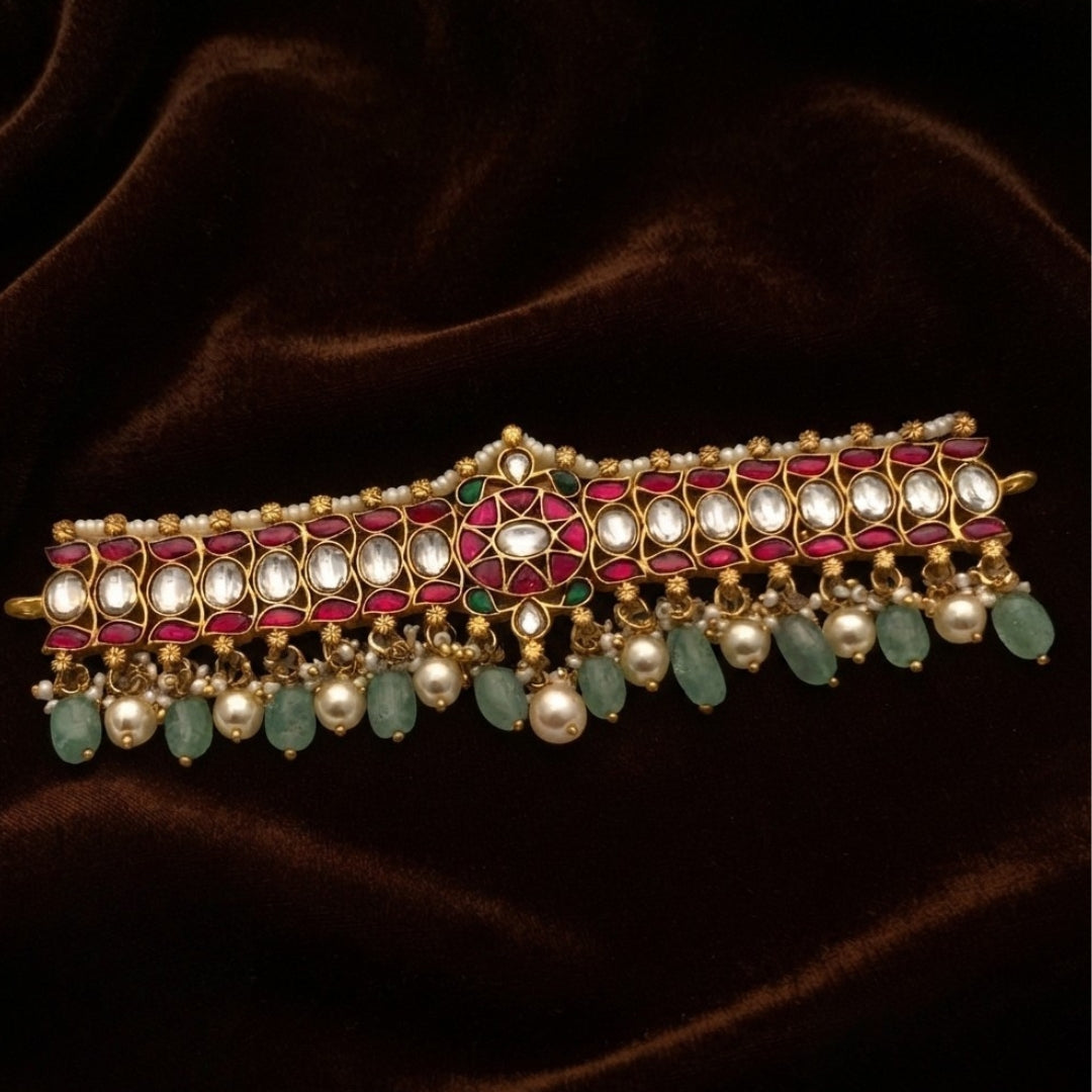 Jadau Kundan Choker Necklace