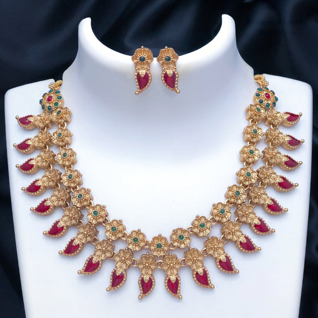 Palakka Necklace Set