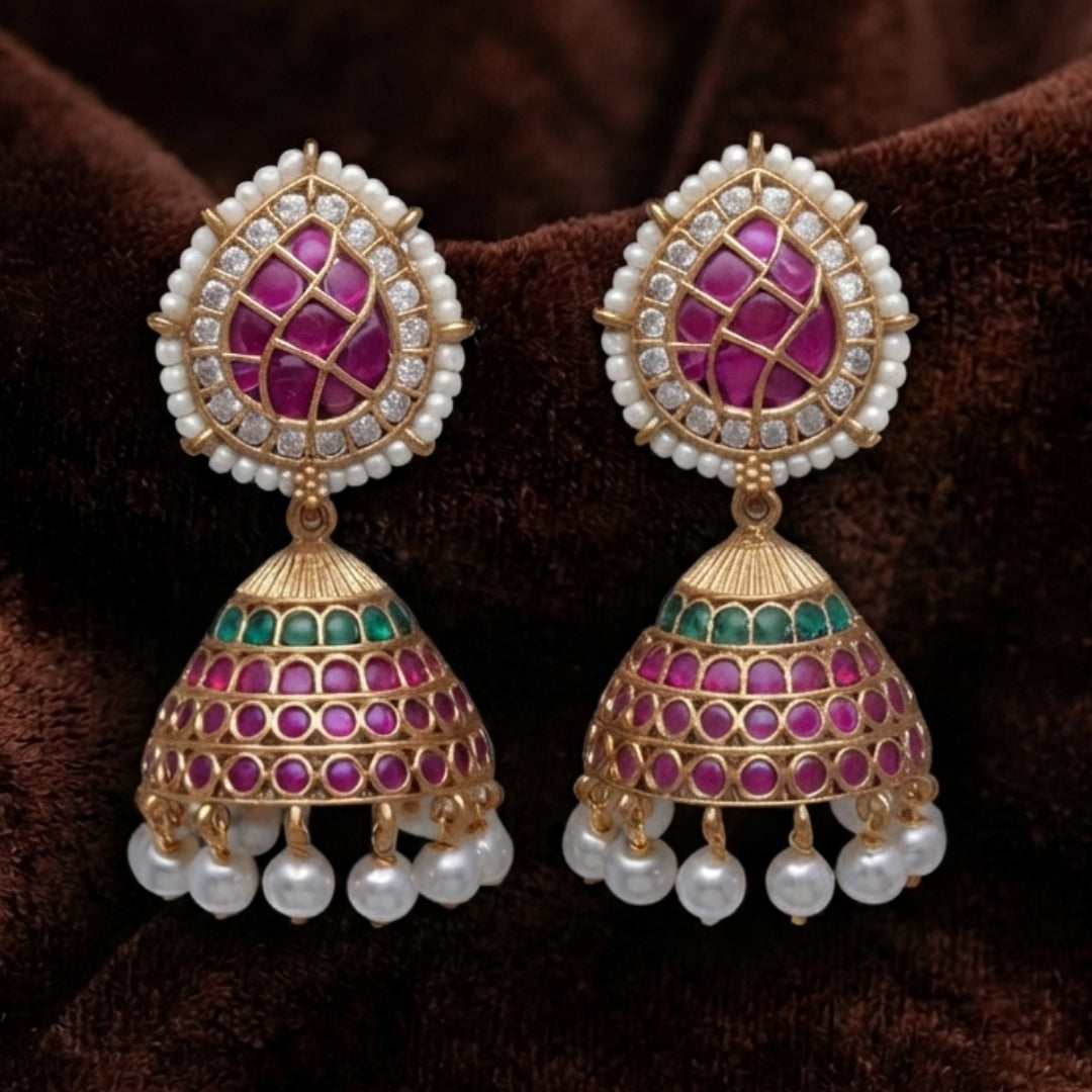 Regal Jhumka set