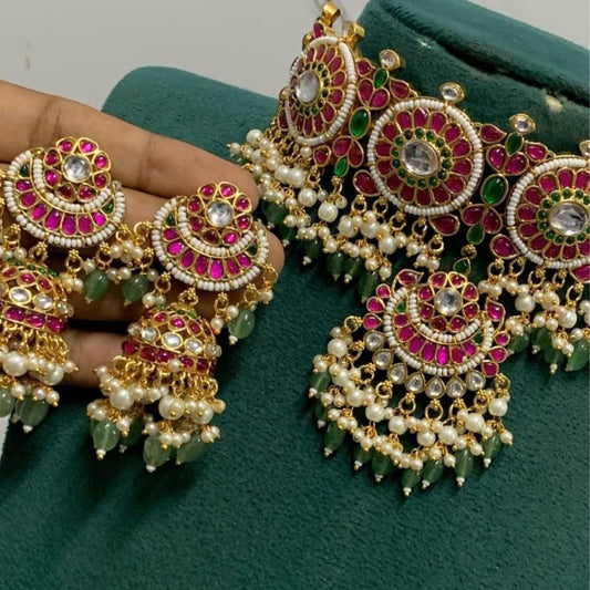 Floral Jadau Kundan Choker