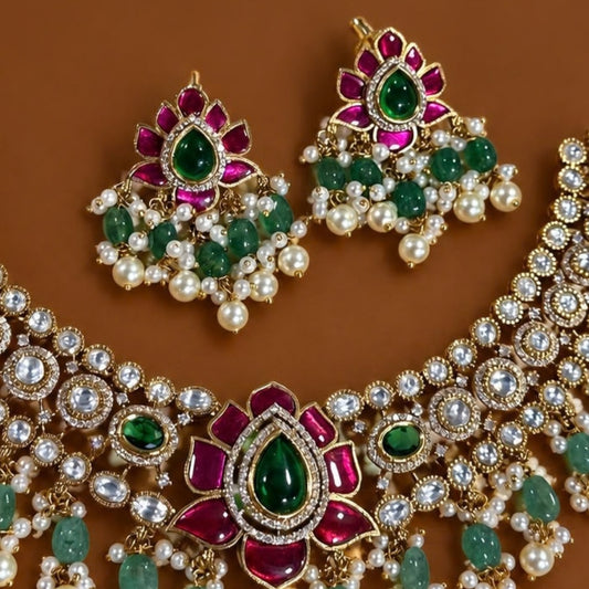Kundan Gemstone Choker