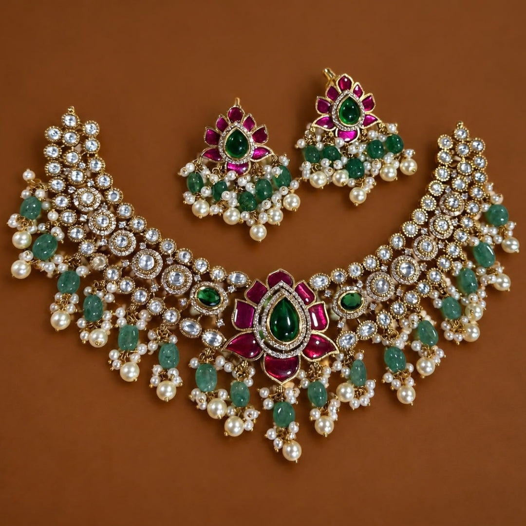 Kundan Gemstone Choker