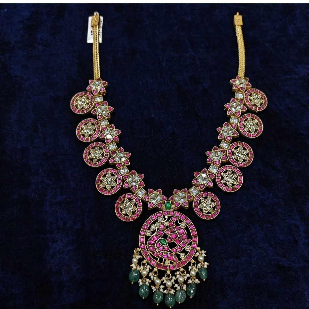 Medallion Jadau Necklace