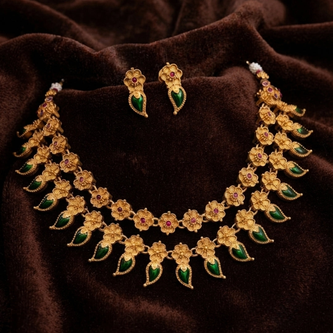 Palakka Necklace Set