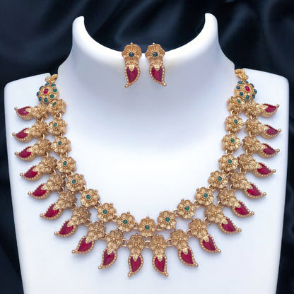 Palakka Necklace Set