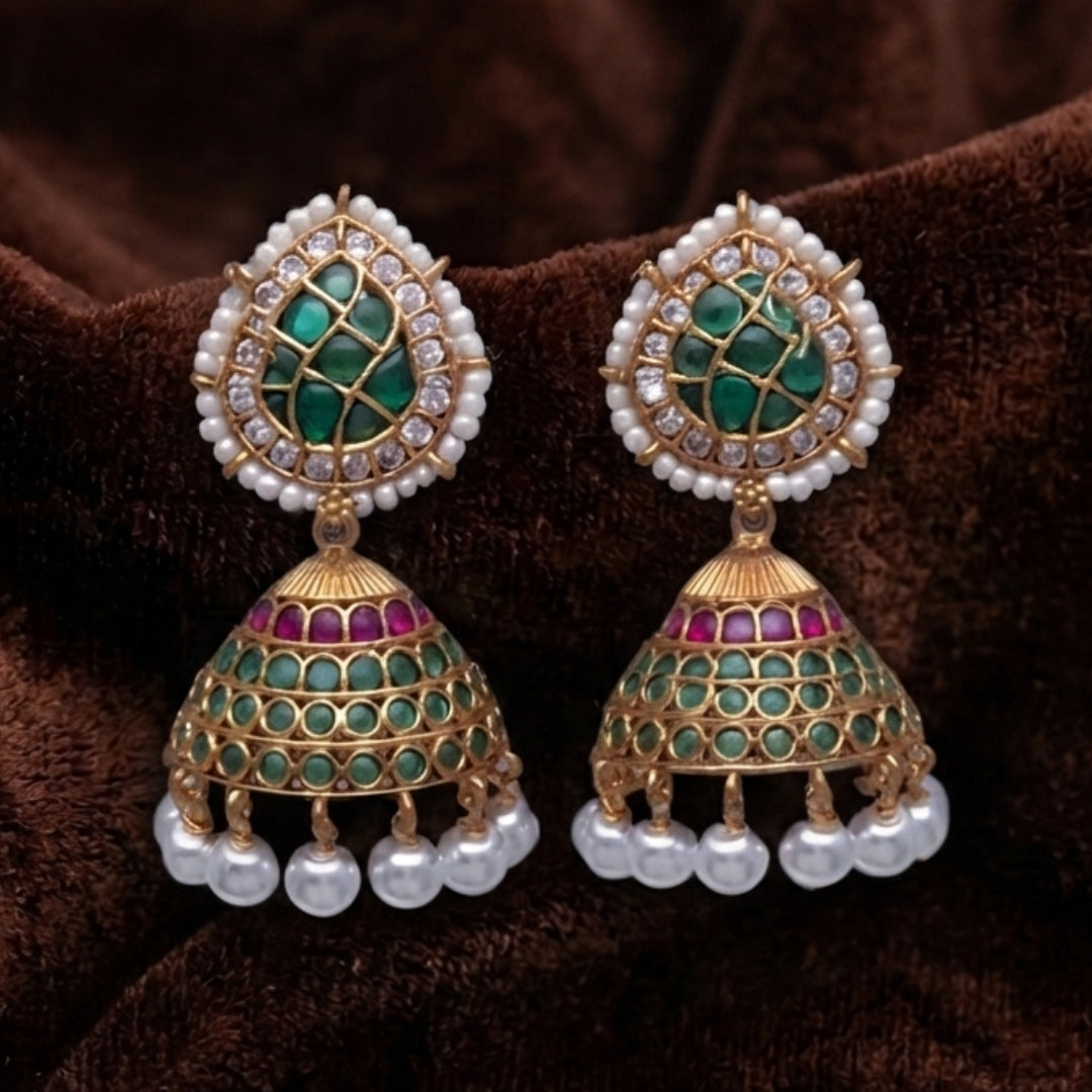 Regal Jhumka set